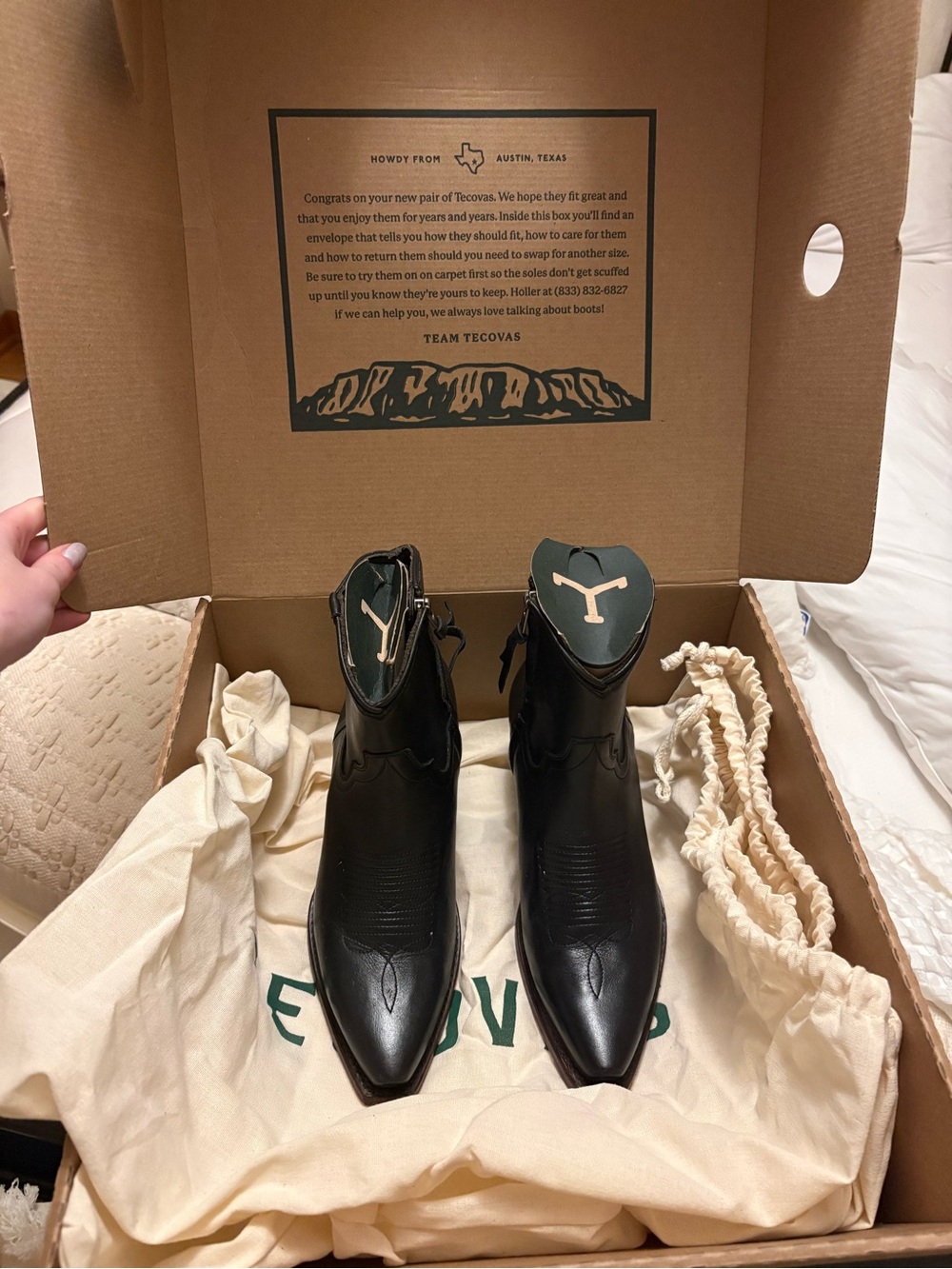 Tecovas “The Daisy” Booties - Picture 3 of 8